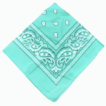 Hip Hop Bandana 23 Styles Man Women Fashion Outdoor Headbands Hair Band Wrist Wraps Hair Scarves High Quality Hair Accessories
