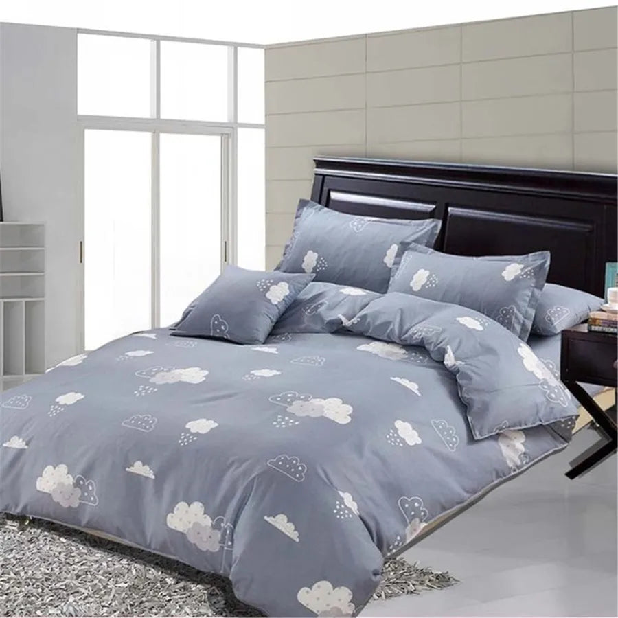 Multi-size Sheet Duvet Cover Pillowcase  Home Textile Bedding Single Piece Bedding Single Person Double Quilt Cover
