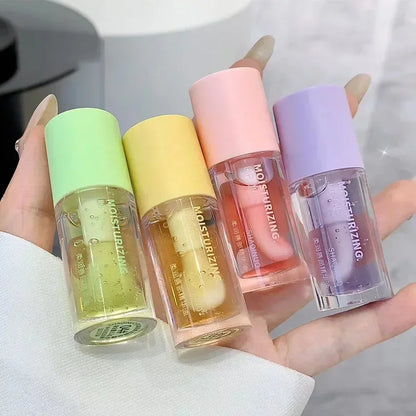 Make Up Korean Beauty Cosmetics Lip Ink Gloss Lips Moisturizer Jelly Lipstick Bright Oil Moisturizing Balm Big Lip Brush