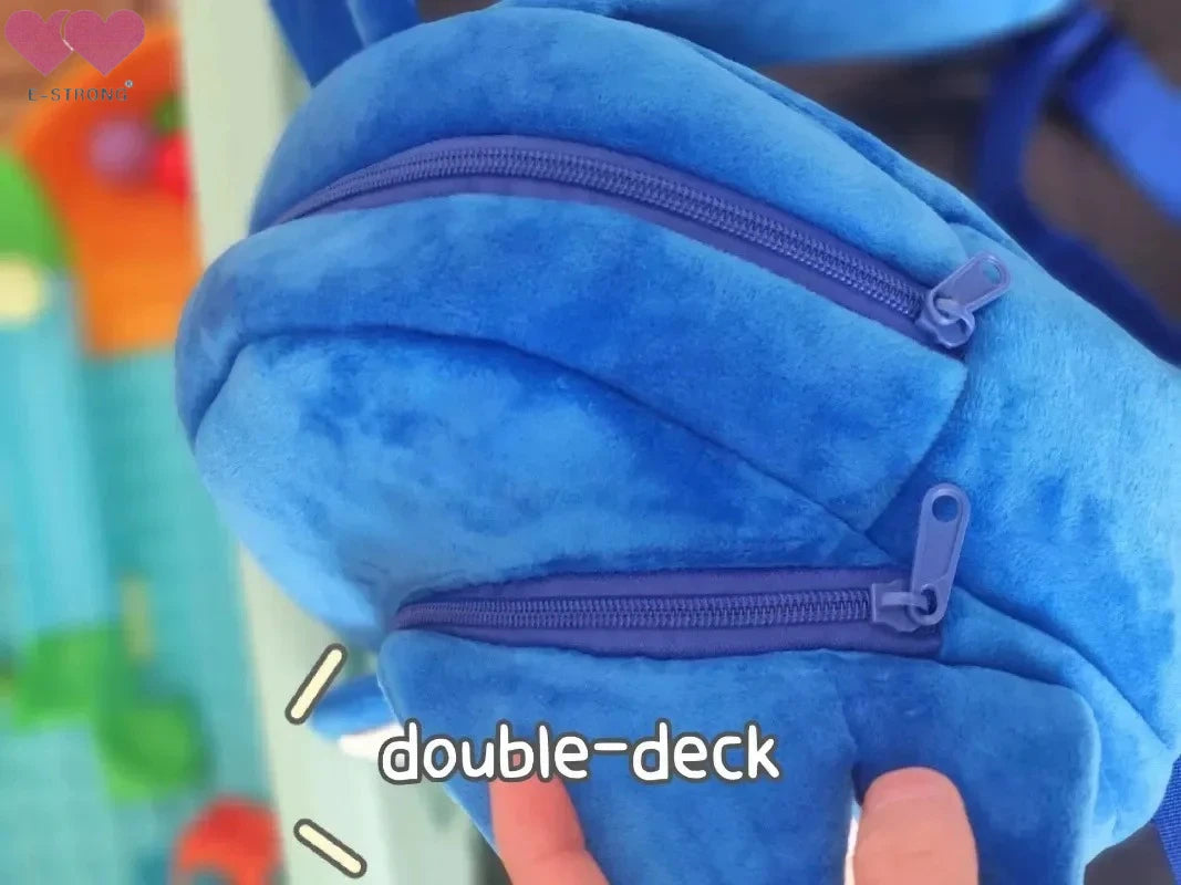 Peppa Pig Qriginal Kawaii Plush Schoolbag Toys Cute Cartoon George Kindergarte Anime Schoolbag Kids Birthday Gifts