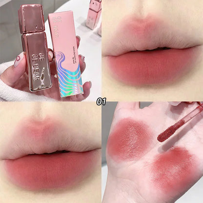 GegeBear Velvet Matte Air Lip Mousse: Long-Lasting, Non-Fading Formula-Natural Look with a Dewy High-Shine Finish for a Radiant