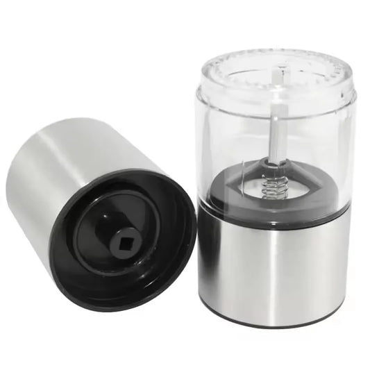 Mini Manual Salt Pepper Grinder For Camping Stainless Steel Spice Herb Grinder Mills For Herb Pepper Kicthen Tools