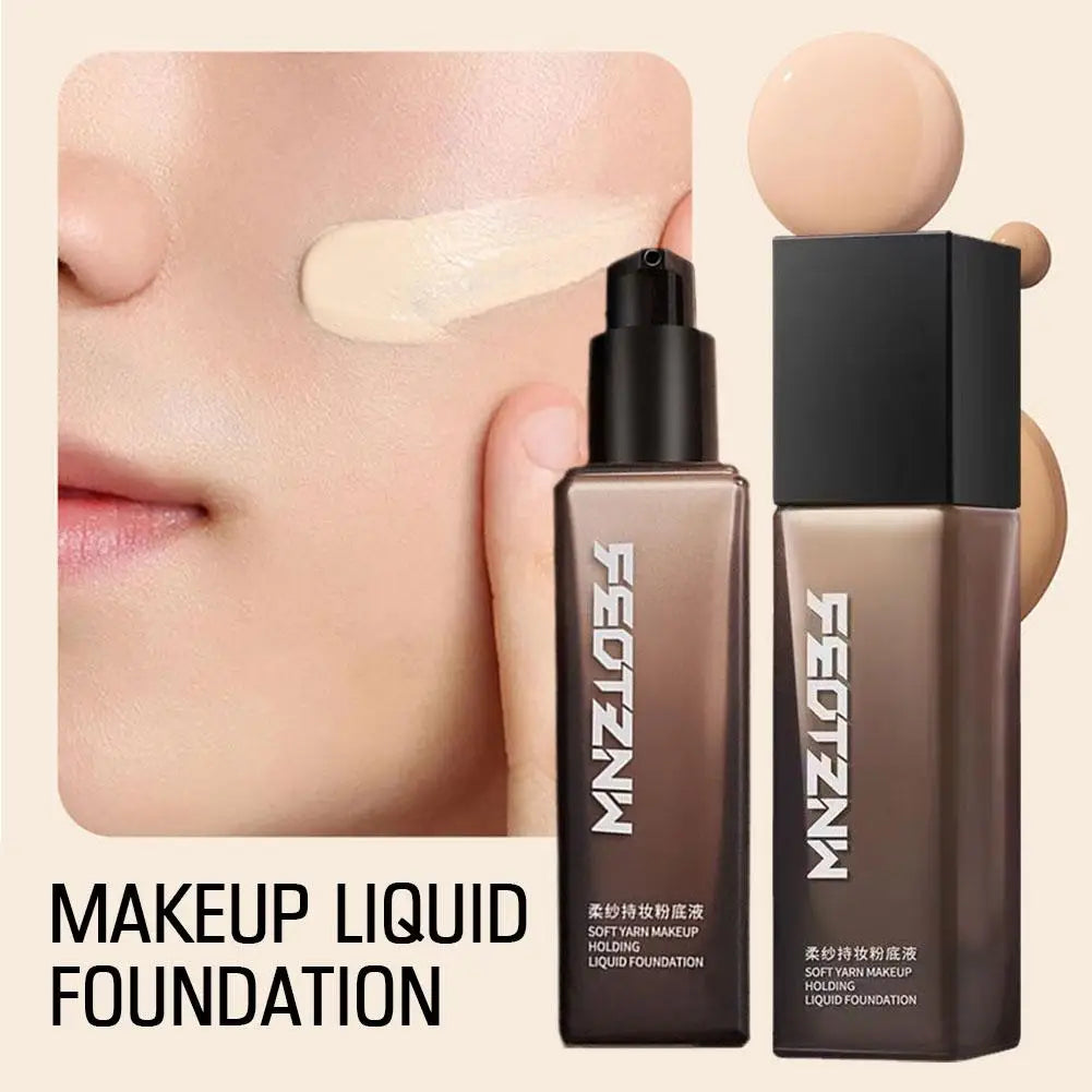 Liquid Foundation Naturally Covers Soft Matte Foundation Base Makeup Moisturizing Concealer CC Cream Makeup Foundation