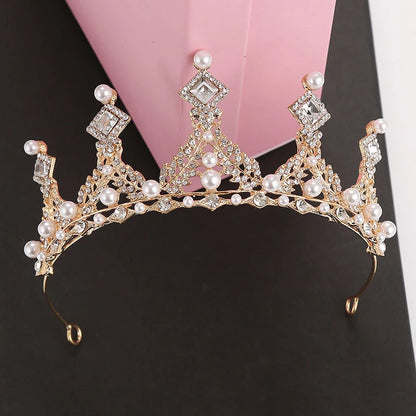 Romantic Multicolor Butterfly Princess Tiaras Crown Headband For Women Girls Wedding Party Hair Accessories Fashion Prom Crown