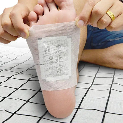 1 Box Wormwood Health Foot Patch Pads Body Detox Nourishing Repair Feet Care Old Beijing Quality Organic Improve Sleep Slimming