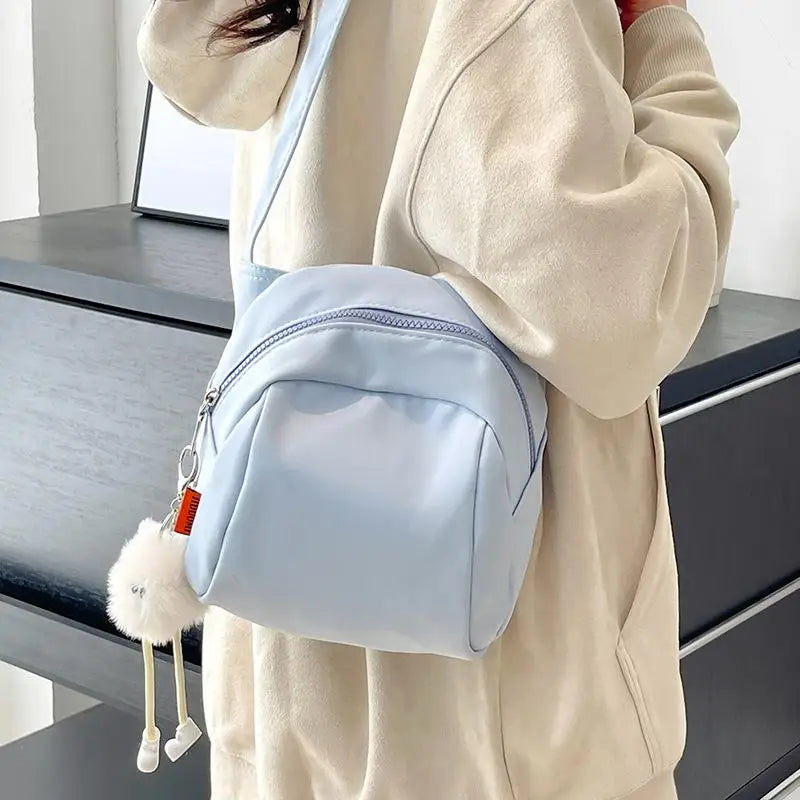 Large Capacity Shoulder Crossbody Bag For Women Lightweight Waterproof Canvas Bags Fashion Shell Bags