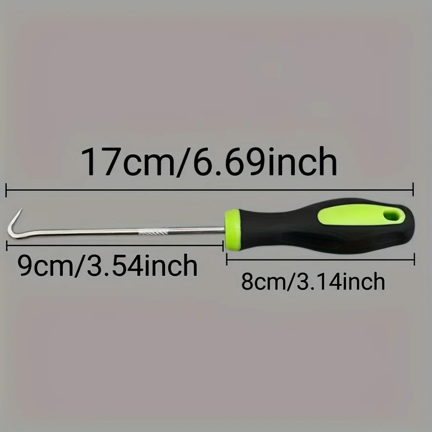 1PC Sturdy and Durable Metal Weeding Hooks, Easy To Organize The Patio Paving Joints Weeds and Moss,Patio Good Helper