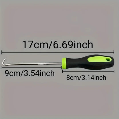 1PC Sturdy and Durable Metal Weeding Hooks, Easy To Organize The Patio Paving Joints Weeds and Moss,Patio Good Helper
