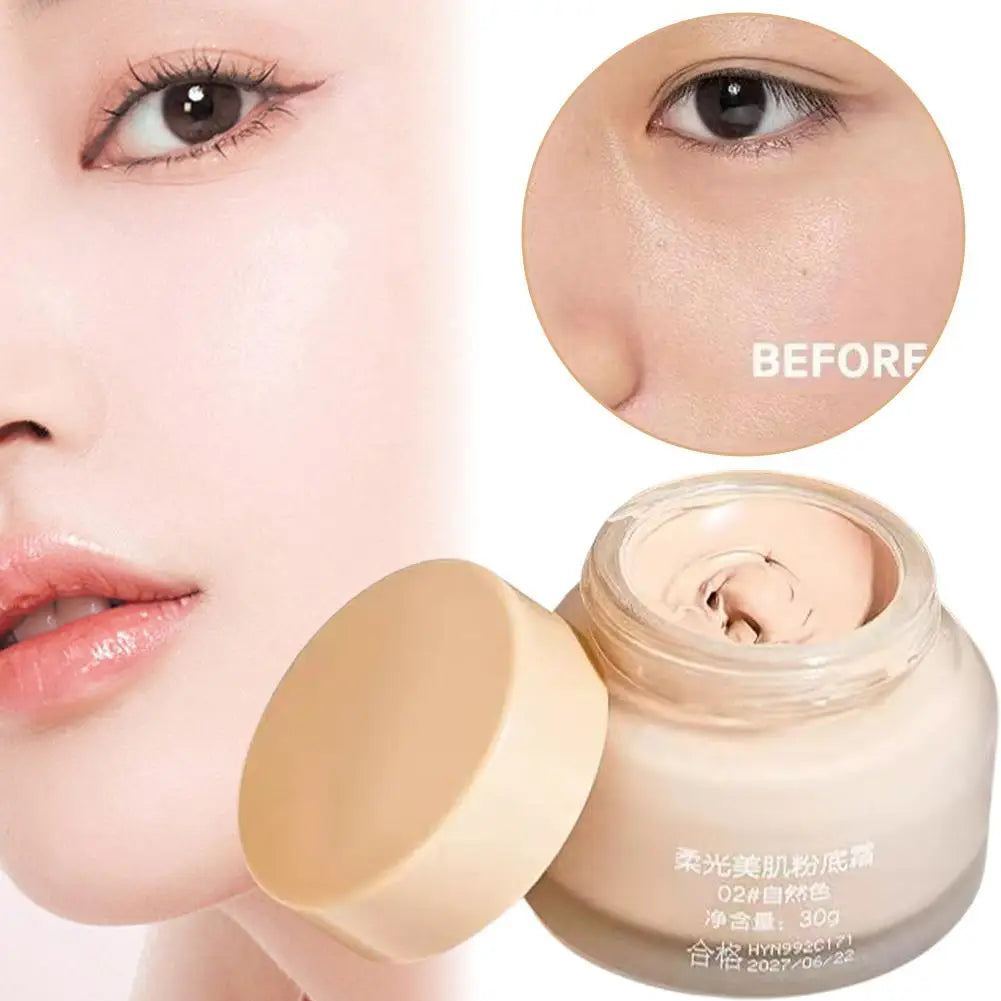 Korean Smooth Liquid Foundation Moisturizing BB Cream Long-Lasting Oil-Control CC Waterproof Cream Skin And Sweat-Proof Eve Q9D9