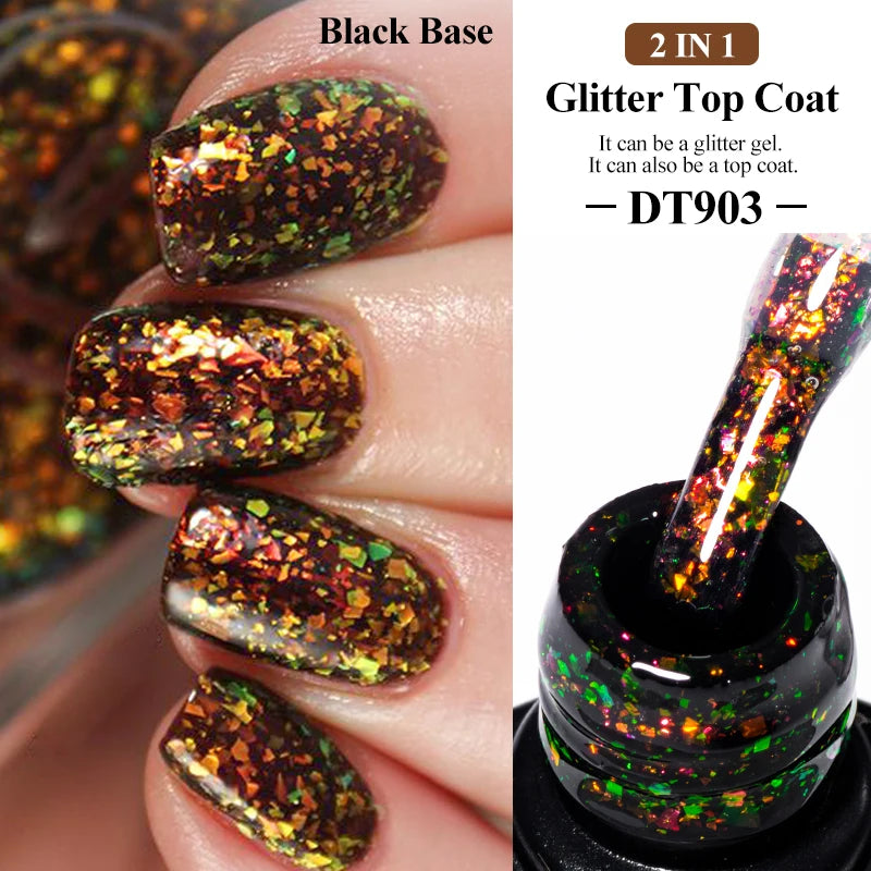 7ml Red Series Cat Magnetic Gel Nail Polish Sparkle Glitter Semi Permanent Nail Art UV Gel Varnish Manicure For Valentines Nails