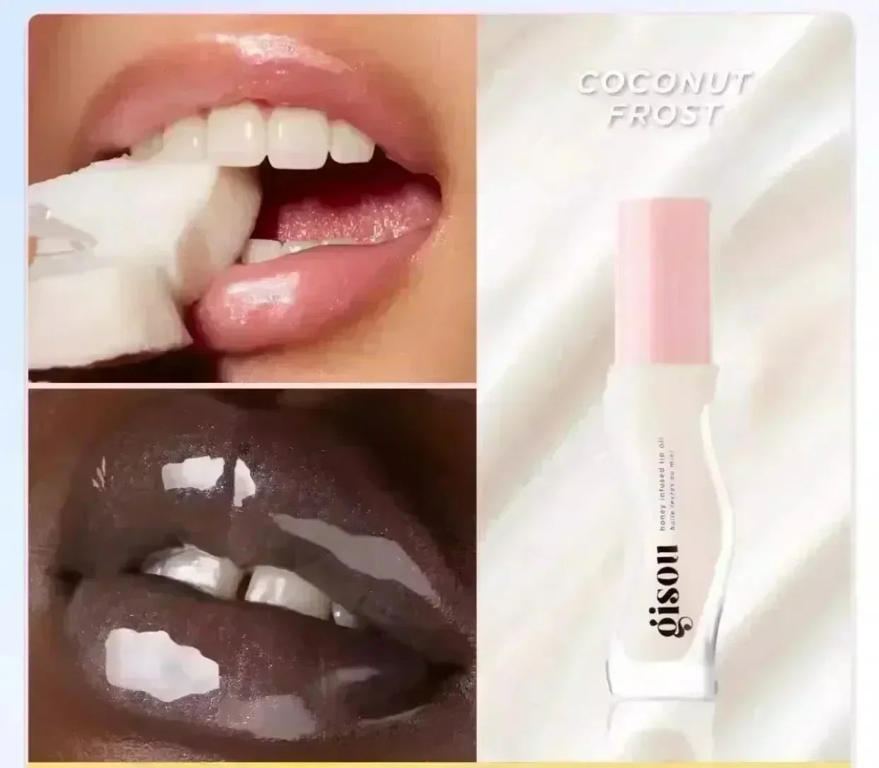 Gisou Watermelon Strawberry Essence Reduce Lip Line Gloss Easy To Carry Makeup Care Remove Dead Skin  Lip Oil Honey Nourish Hair
