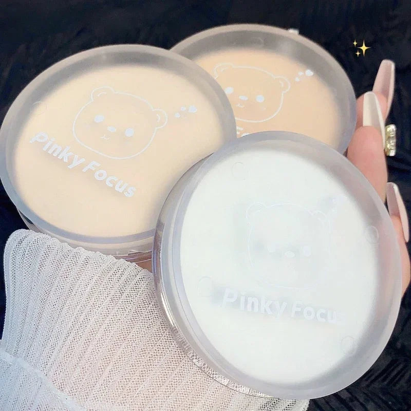 Oil-control Finishing Powder Waterproof Sweat-proof Concealer Powder for Women Cosmetic Pressed Powder Makeup Accessories Cheap