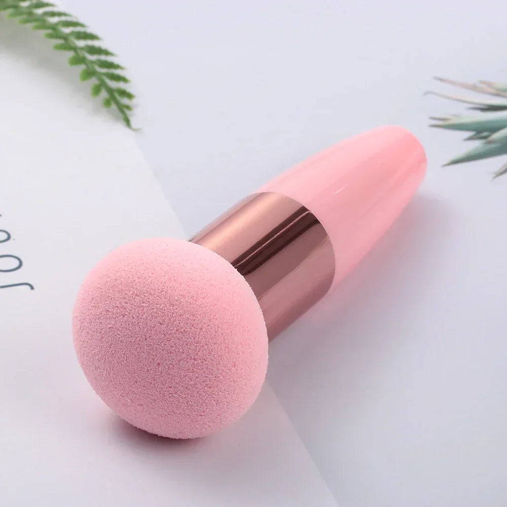 Кисти Для Макияжа Cream Foundation Makeup Brushes Mushroom Head Liquid Sponge Brush Smooth Shaped Cosmetic Tool