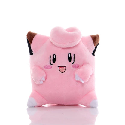 Pokemon Pink Series Plush Pikachu Cleffa Jigglypuff Mew Sylveon Chansey Stuffed Doll Kids Christmas Gifts Toys Hobbies