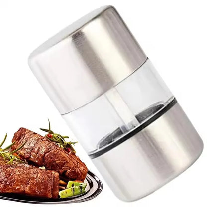 Mini Manual Salt Pepper Grinder For Camping Stainless Steel Spice Herb Grinder Mills For Herb Pepper Kicthen Tools