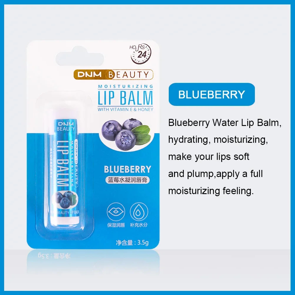 Fresh Fruit Lip Balm Lip Oil Moisturizing Clear Transparent Lipstick Long Lasting Hydrating Lipgloss Cosmetic Lip Gloss Base Gel