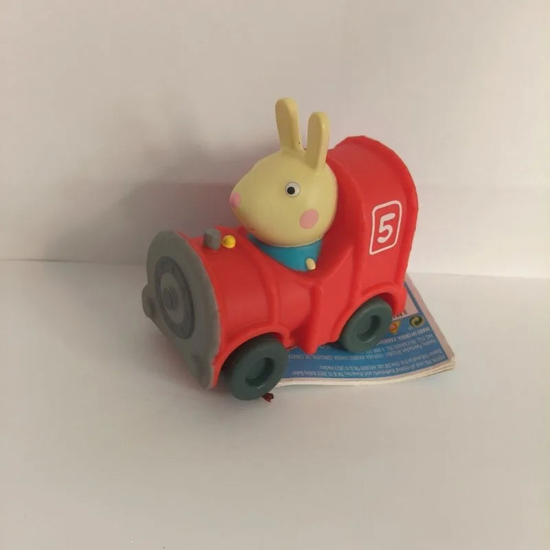 Cute Little Car Pepppa Pig George Series Plush Toy for Boys and Girls Children's Toy Childhood