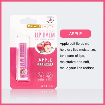 Fresh Fruit Lip Balm Lip Oil Moisturizing Clear Transparent Lipstick Long Lasting Hydrating Lipgloss Cosmetic Lip Gloss Base Gel