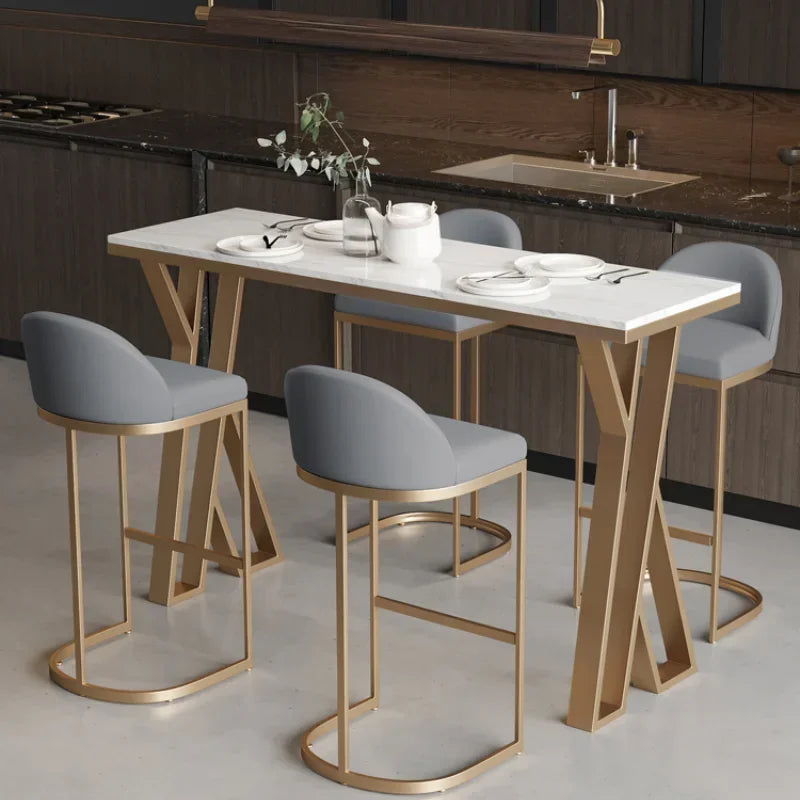 Kitchen High Designer Wall Table Italian Counter Bar Dinning Drinks Home Restaurant Mesa Alta De Bar Cocina Tables Furniture