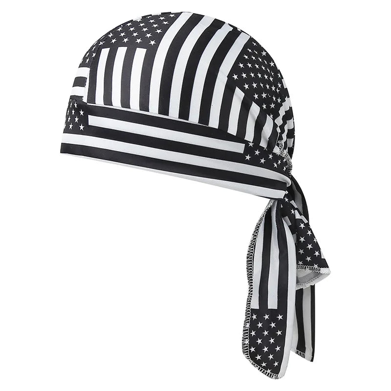 Camouflage Headband Handkerchief Head Man Pirate Hat Cycling Hood Sun Protection Sport Breathable Printed Headscarf Bandana
