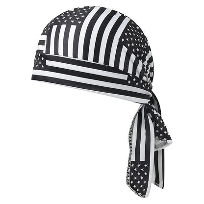 Camouflage Headband Handkerchief Head Man Pirate Hat Cycling Hood Sun Protection Sport Breathable Printed Headscarf Bandana