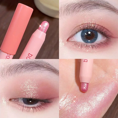 Teardrop Starry Sky Under-eye Shadow Pencil, Non-smudging Pearl Shimmer Contouring Eye Shadow Pencil, Highlighter Stick Makeup