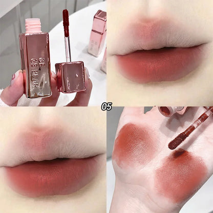 GegeBear Velvet Matte Air Lip Mousse: Long-Lasting, Non-Fading Formula-Natural Look with a Dewy High-Shine Finish for a Radiant