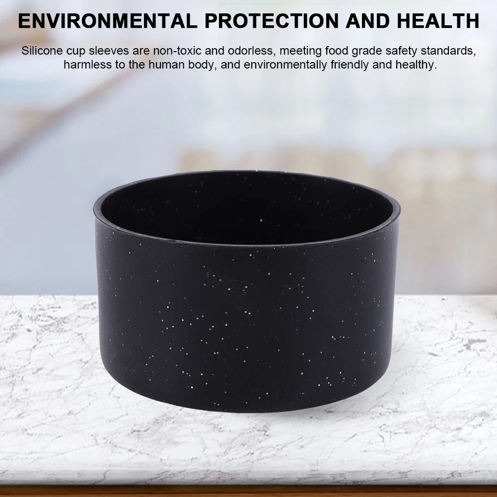 Silicone Water Bottle Boot Anti-Slip Protective Sleeve Heat Insulation Protective Bottom Base for Stanley 20-40oz Water Bottle