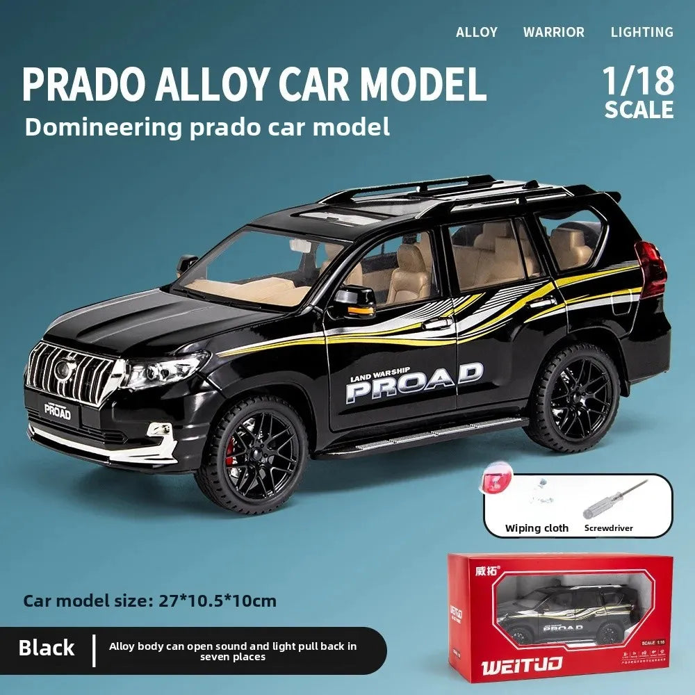 1:18 Scale Luxury Alloy Car Model Fashionable Collectible Vehicle Decoration Blind Box Non-Remote Control Toy from Mainland Chin