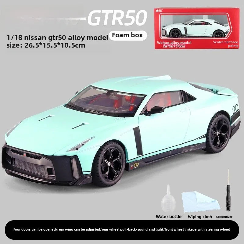 1:18 Scale Luxury Alloy Car Model Fashionable Collectible Vehicle Decoration Blind Box Non-Remote Control Toy from Mainland Chin