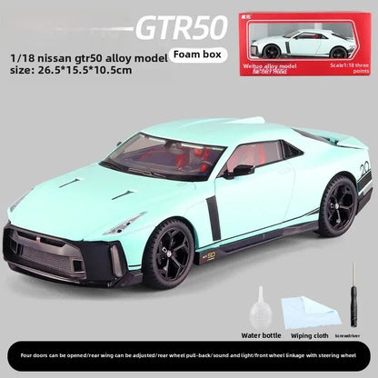 1:18 Scale Luxury Alloy Car Model Fashionable Collectible Vehicle Decoration Blind Box Non-Remote Control Toy from Mainland Chin