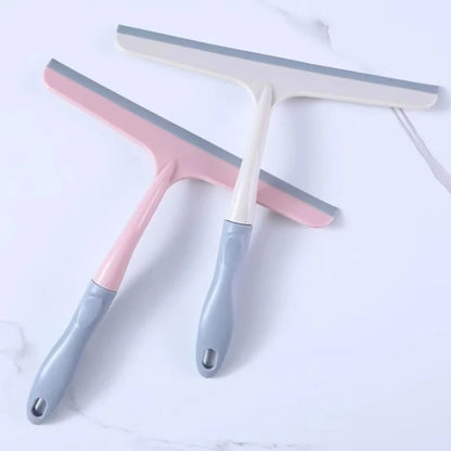 1pc Silicone Water Wiper Plate Glass Cleaner Scraper Car Windshield Cleaning Squeegee For Car Windshield Window Bathroom Kitchen