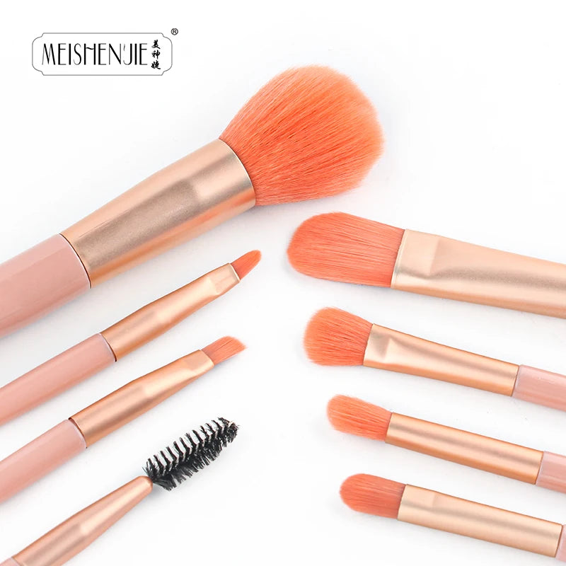MEISHENJIE 5/8 PCS Makeup Brushes Set Eye Shadow Foundation Women Cosmetic Brush Eyeshadow Blush Beauty Soft Make up Tools Brush