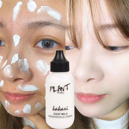 Professional Foundation Dark Circles Scars Acne Cover Cream Goat Milk Natural Whitening Lasting Waterproof Brightening Make Up