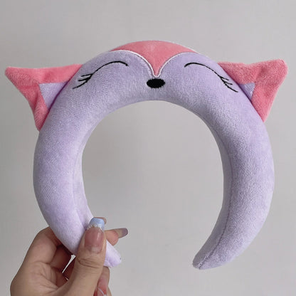 Instagram style Korean super cute doll hairband, internet celebrity face wash hairband, cute and funny hairband headband, female