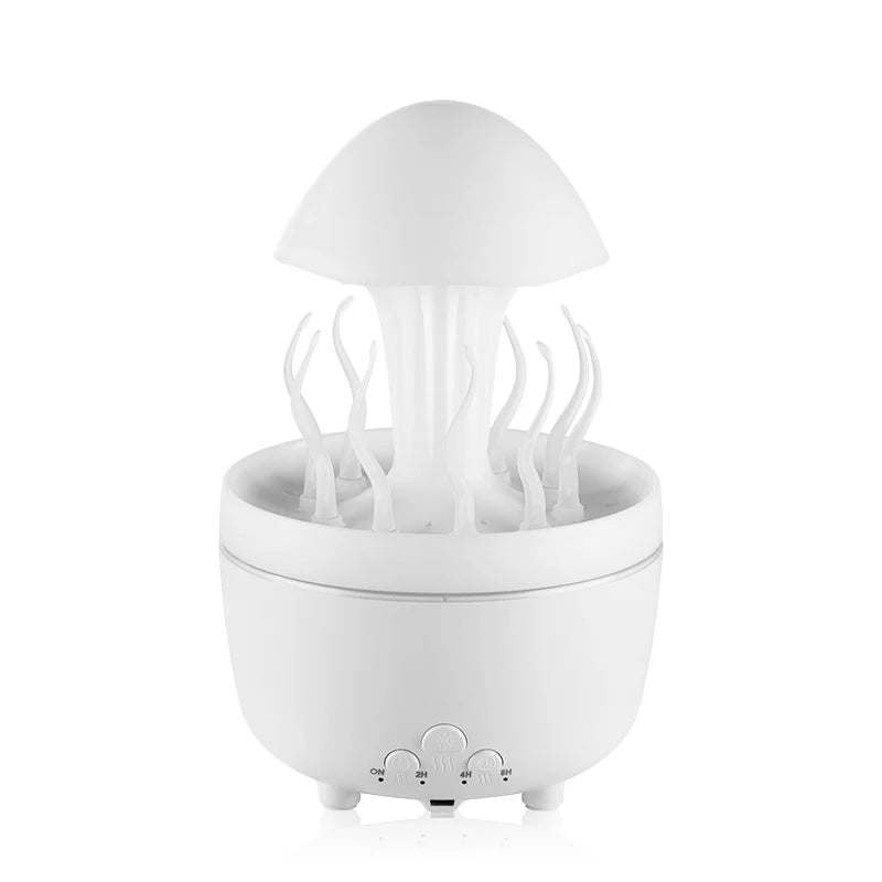 Rotating Raindrop Essential Oil Diffuser, 7-Color Changing Night Light Home Ultrasonic Cool Mist Humidifier with Remote Control