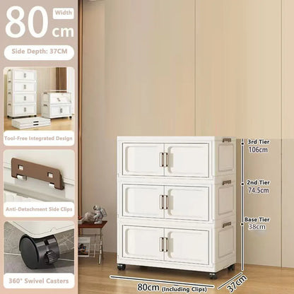 Storage Cabinet Installation Free Storage Cabinet Baby and Kidsren's Clothing Storage Box Snack Plastic Foldableing Storage Cabinet Folding Storage Cabinet Organizer