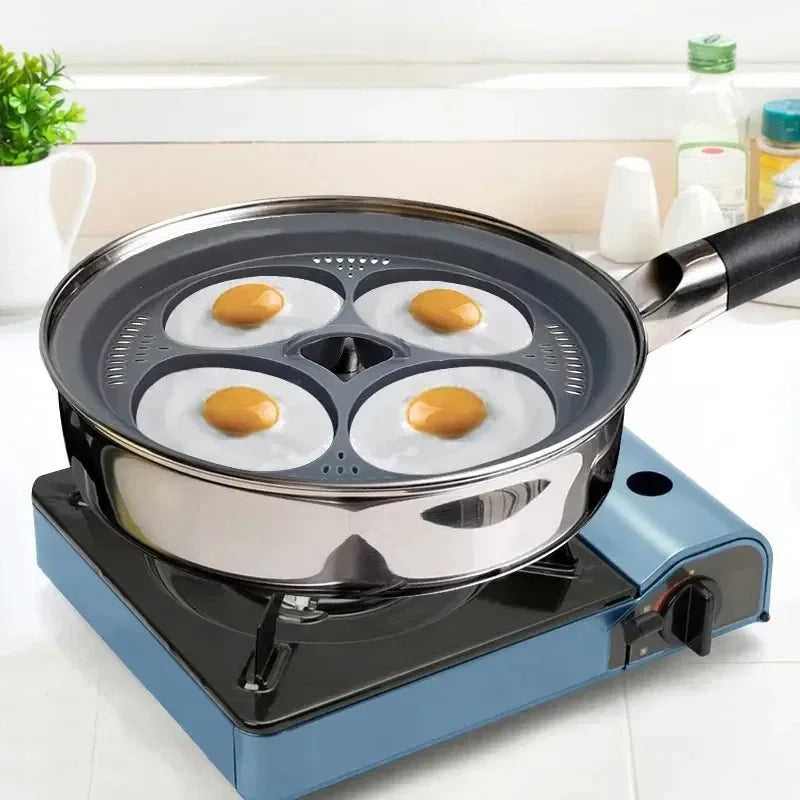 4/5/6 in1 Egg Boiler Thermomix TM5 TM6 TM31 Eggs Poachers Eggs Cooker Tool Eggs Steamer Mold Kitchen Baking Mould Cooking Utens