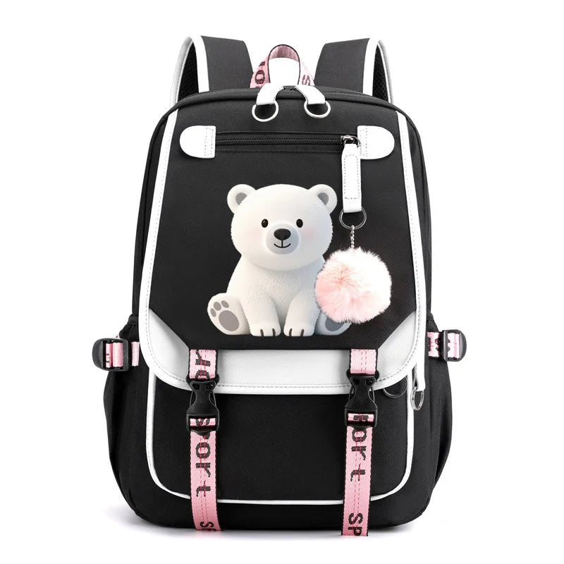 Large Laptop Backpack High Quality Versatile Schoolbag for Middle School College Teenagers Stylish Student Travel Daybag