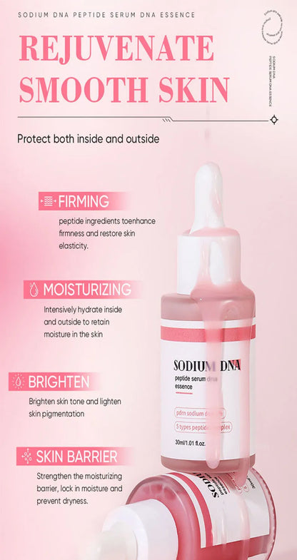 Salmon peptide water light essence moisturizing, firming and brightening skin care