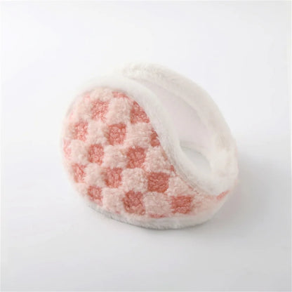 Fashion Coldproof Autumn Winter Earmuffs Thicken Warm Plush Women Men Ear Muffs Comfortable Windproof Earflap Outdoor