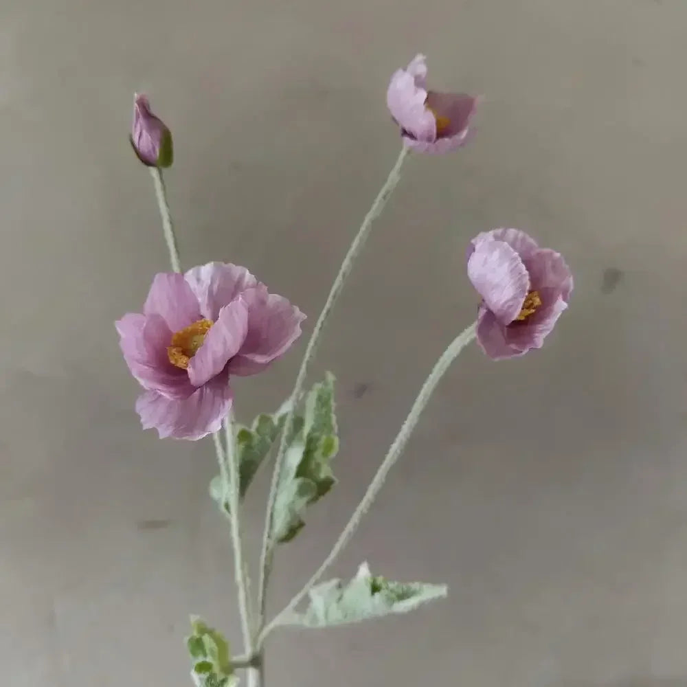 Artificial Poppy Flowers Bouquet Silk Fake Flowers For Home Garden Decor Marriage Party Wedding Decoration DIY Vase Accessories