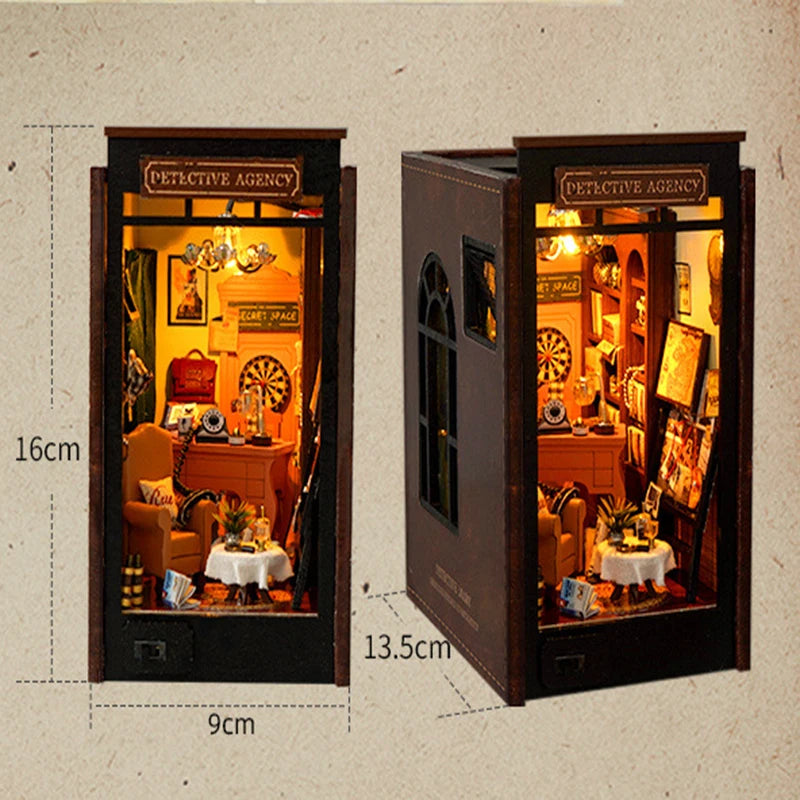 Diy Ball doll house Miniature house kit Case Dream Bottle Series Assembly Model Handmade Toys Creative Birthday Gift Dollhouse