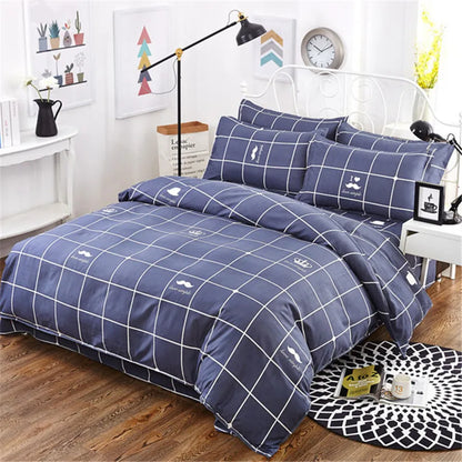 Multi-size Sheet Duvet Cover Pillowcase  Home Textile Bedding Single Piece Bedding Single Person Double Quilt Cover
