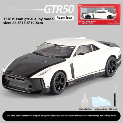 1:18 Scale Luxury Alloy Car Model Fashionable Collectible Vehicle Decoration Blind Box Non-Remote Control Toy from Mainland Chin