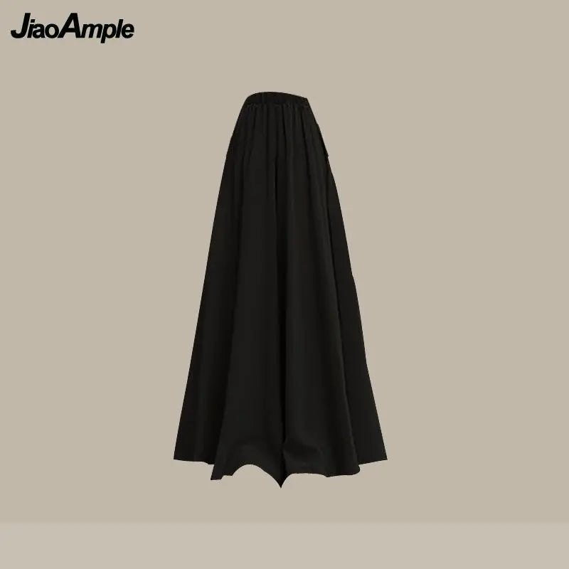 Women's 2025 Autumn/Winter New Fashion In Matching Set Korean Elegant Knitted Sweater+Undershirt+Casual Skirt Pants 3-Piece Suit