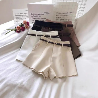 High Waist White Wide Leg Pants Women's Spring Summer New Style Suit Loose Versatile Outdoor Fashion Casual Pants
