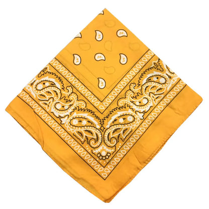 Hip Hop Bandana 23 Styles Man Women Fashion Outdoor Headbands Hair Band Wrist Wraps Hair Scarves High Quality Hair Accessories