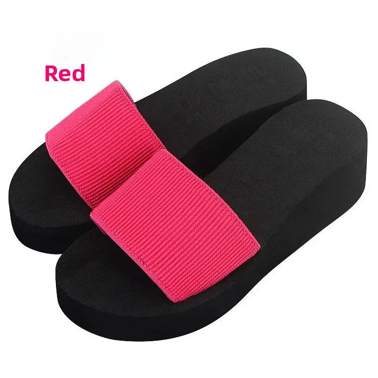 ChoiceHot Sale Of The Season New Summer Thick Bottom Anti-Slip Beach Sandals Women's Fashion Slippers Comfortable EVA Material S