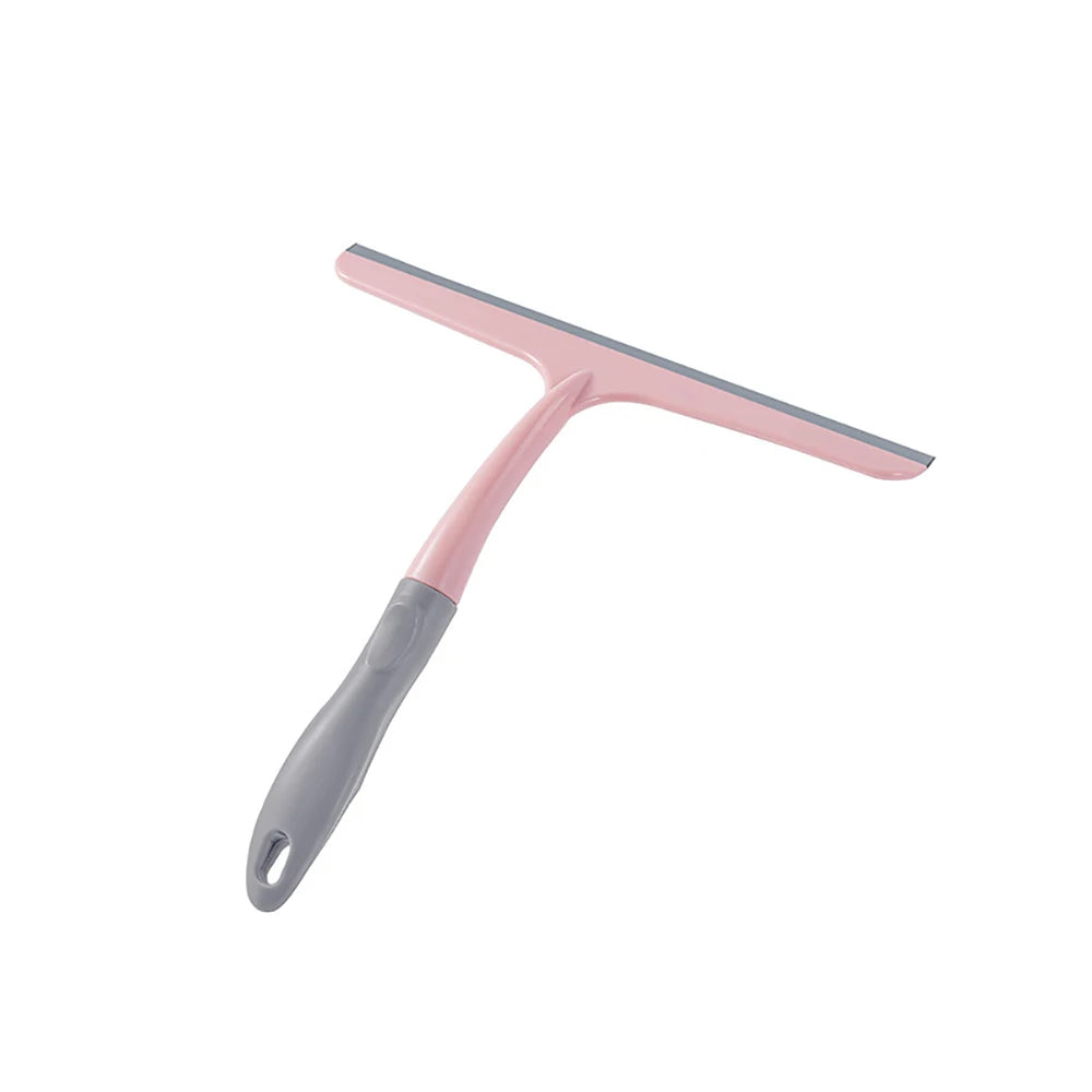 1pc Silicone Water Wiper Plate Glass Cleaner Scraper Car Windshield Cleaning Squeegee For Car Windshield Window Bathroom Kitchen